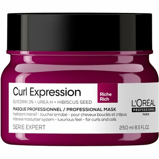 Увлажняющая маска L`oreal Professionnel Curl Expression, для кудрявых волос, 250 мл