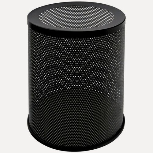 Изображение товара Корзина Титан Мета титан для мусора 16л К250 низ. перф. черн.