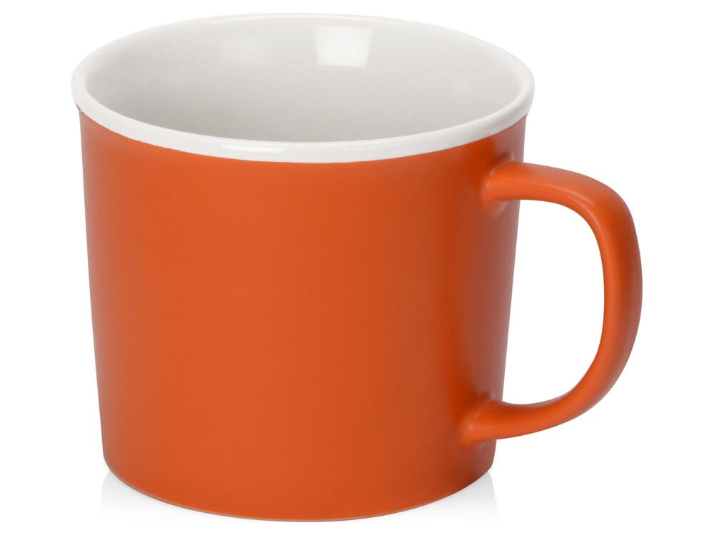 фото Кружка «Nancy», матовая - оранжевая