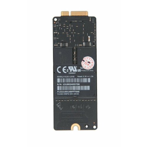 SSD drive SSD накопитель 512Gb SD5SL2-512G-1205E для iMac 215 27 A1418 A1419 для MacBook Pro 13 15 Retina A1398 A1425 комплектующие для ноутбуков 1296900₽