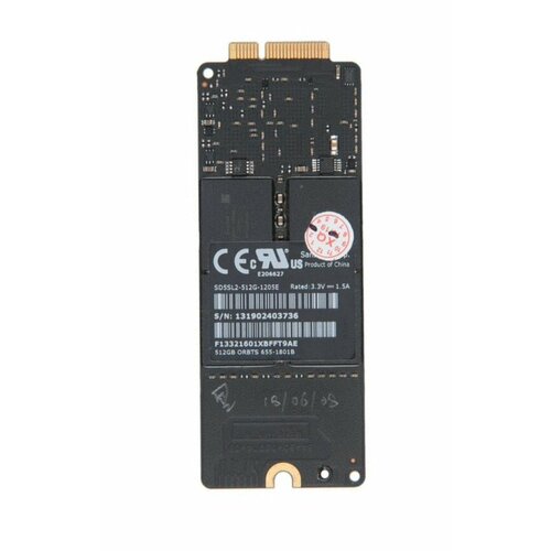 SSD drive / SSD накопитель 512Gb SD5SL2-512G-1205E для iMac 21.5 27 A1418 A1419 для MacBook Pro 13 15 Retina A1398 A1425 / комплектующие для ноутбуков новый ssd накопитель 256 гб 512 гб тб для раннего macbook pro retina 2012 дюйма 13 дюймов a1425 15 дюймов a1398 ssd твердотельный накопитель для mb a1398 a1425