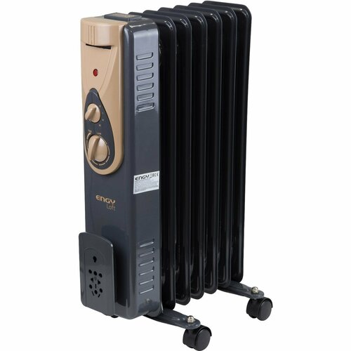 Обогреватель EN-2407 Loft масляный 1500 Вт 7 секций 15 м чёрный 689100₽