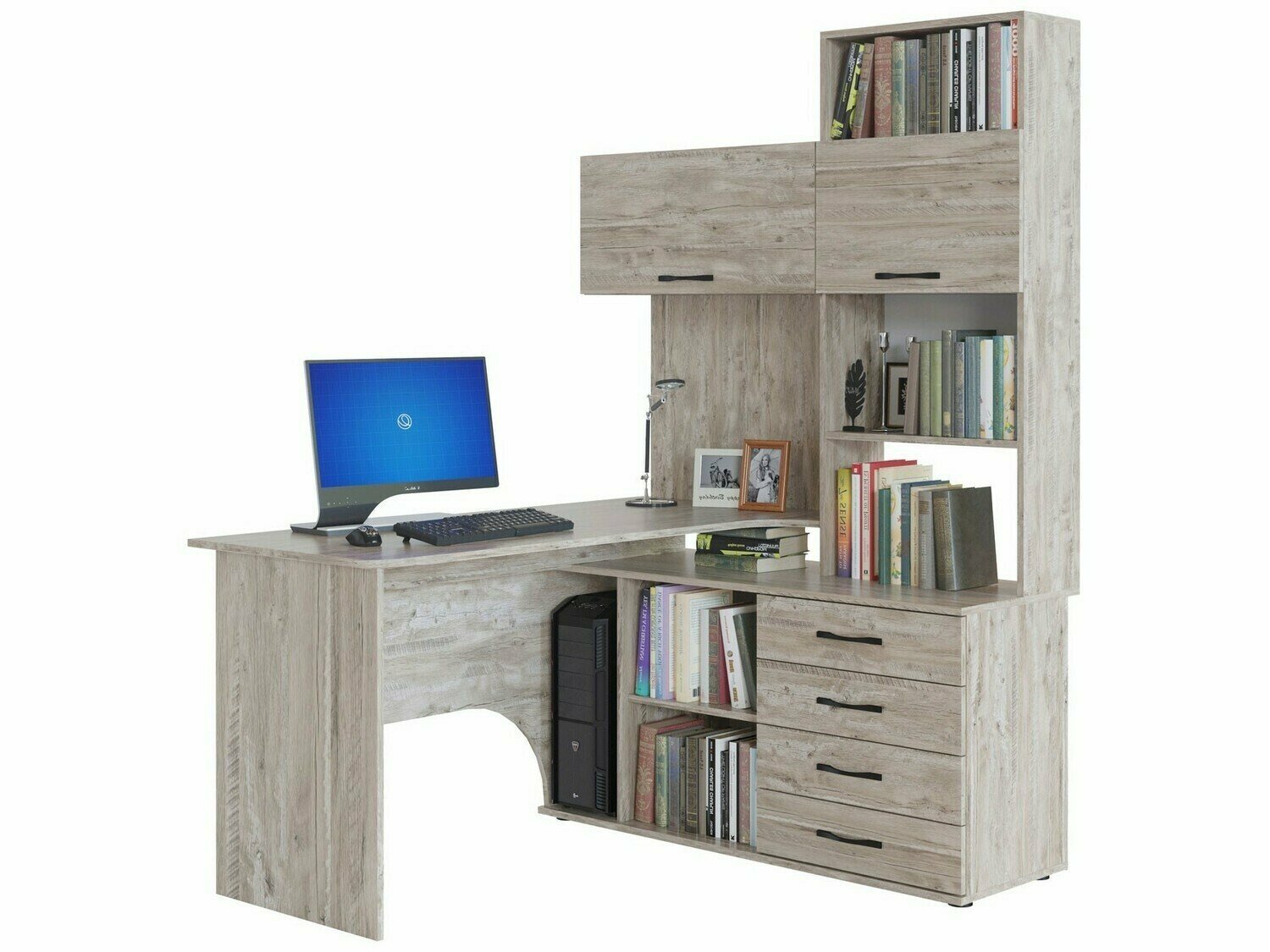 фото Стол компьютерный Сокол КСТ-14П Дуб Юкон