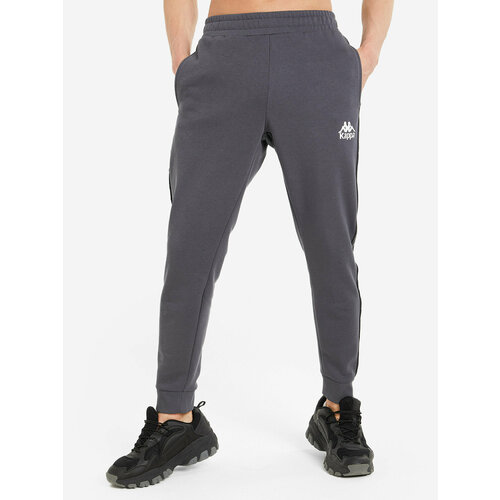 фото Брюки kappa, размер 54, серый