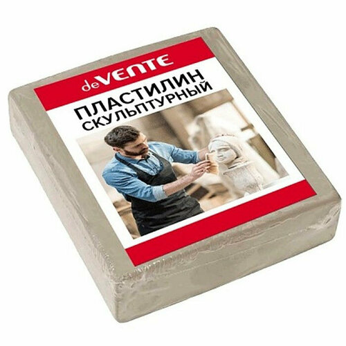 Пластилин скульптурный 500 грамм deVENTE телесный мягкий арт 8042904 197₽