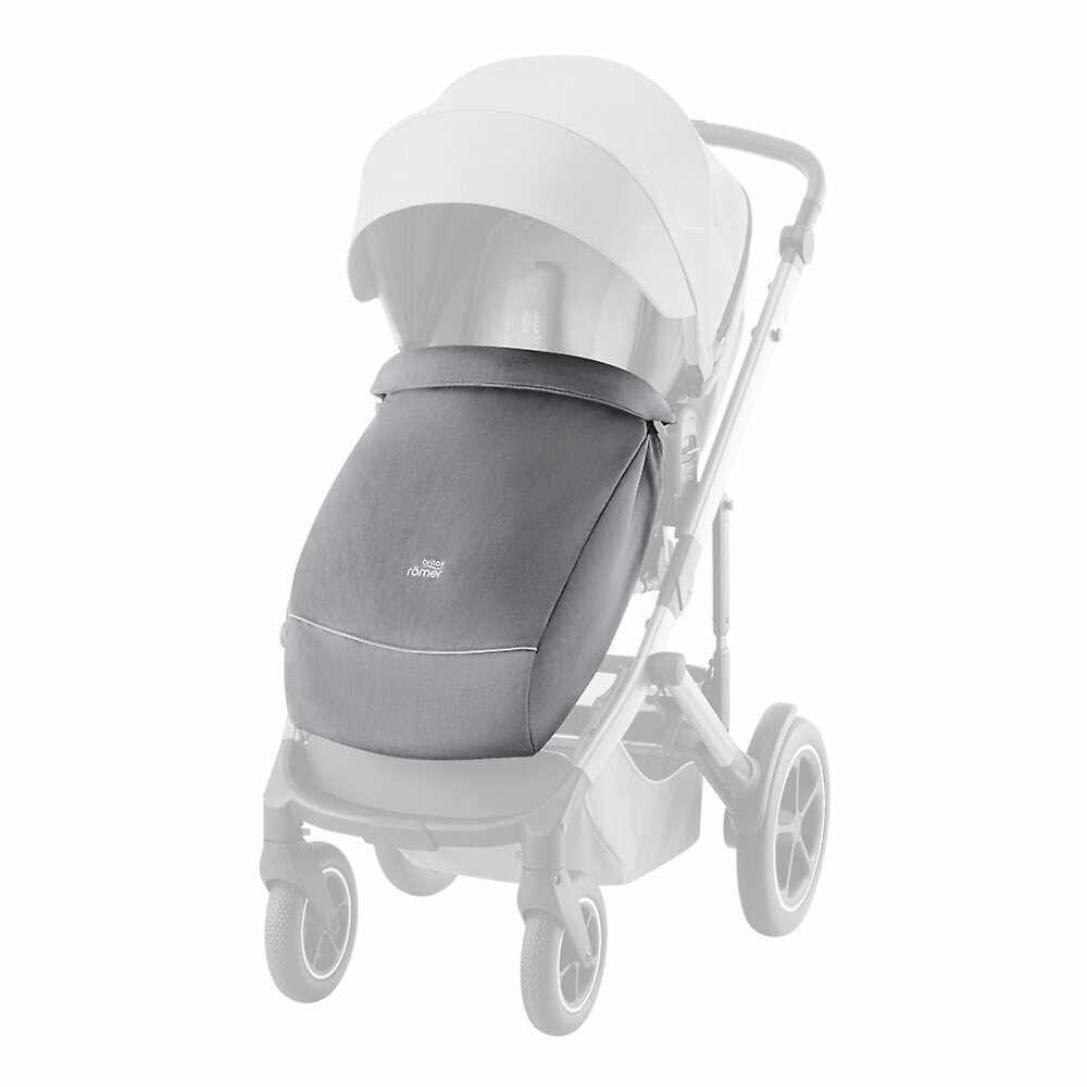 Накидка на ножки для коляски Britax Römer Smile, Strider M Apron, цвет Frost Grey