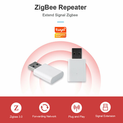 Расширитель сети умного дома Moes ZigBee