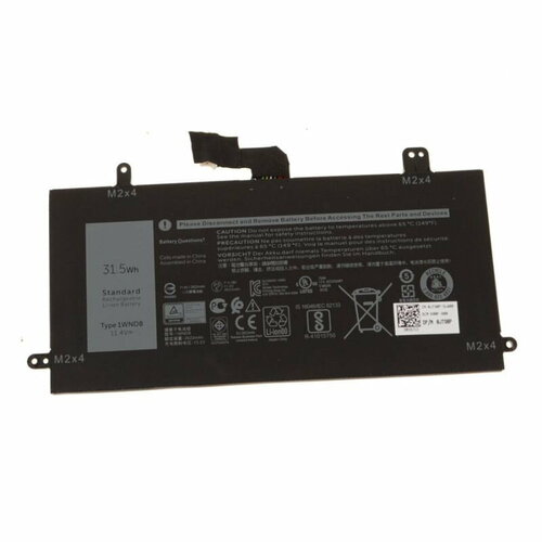 Аккумулятор для Dell Latitude Latitude 5285, 5290, 5289 (J0PGR), 42Wh, 5500mAh, 7.6V new original ac charger 65w usb type c ac adapter for dell latitude 5285 5289 7275 laptop power supply cord