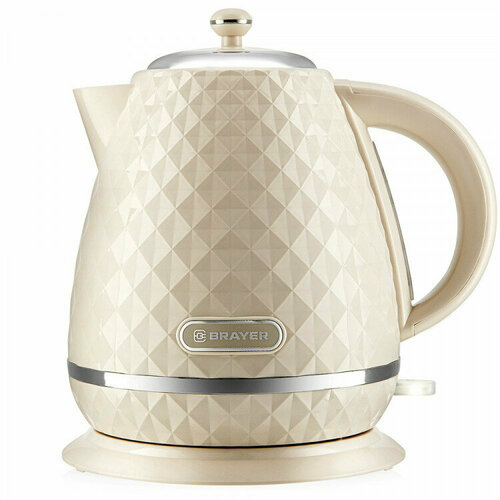 Чайник пластиковый 17л BRAYER арт BR1065 бежевый 2200Вт 444400₽