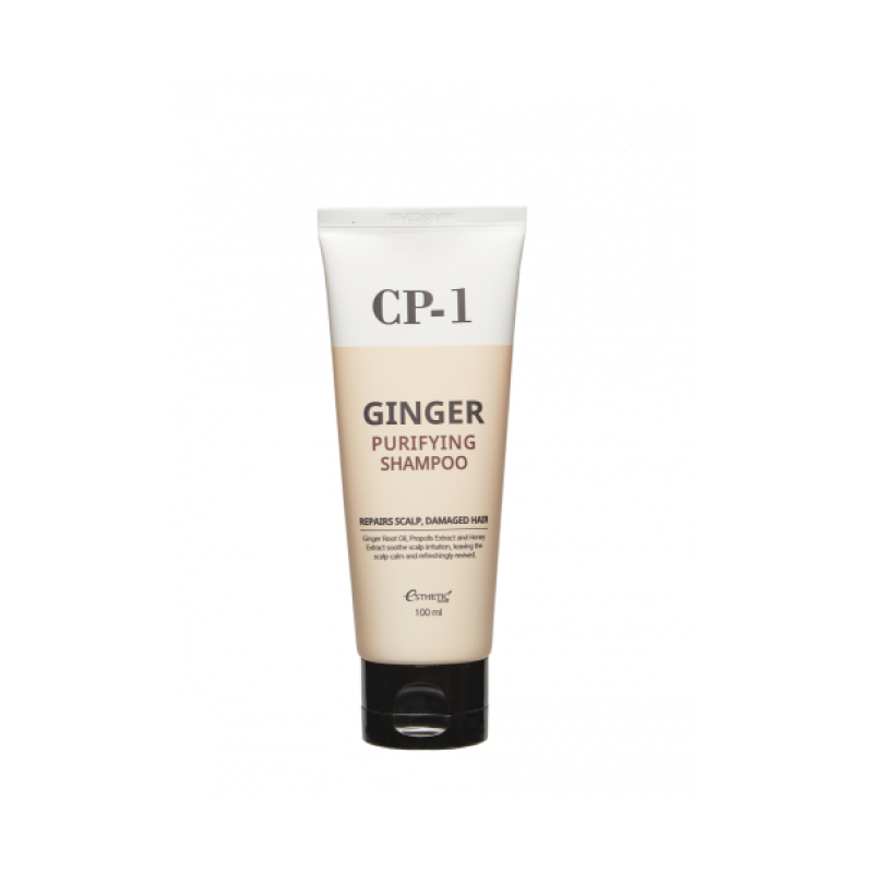 Esthetic House CP-1 Ginger Purifuing Shampoo Шампунь для восстановления поврежденных волос с имбирем 100 мл
