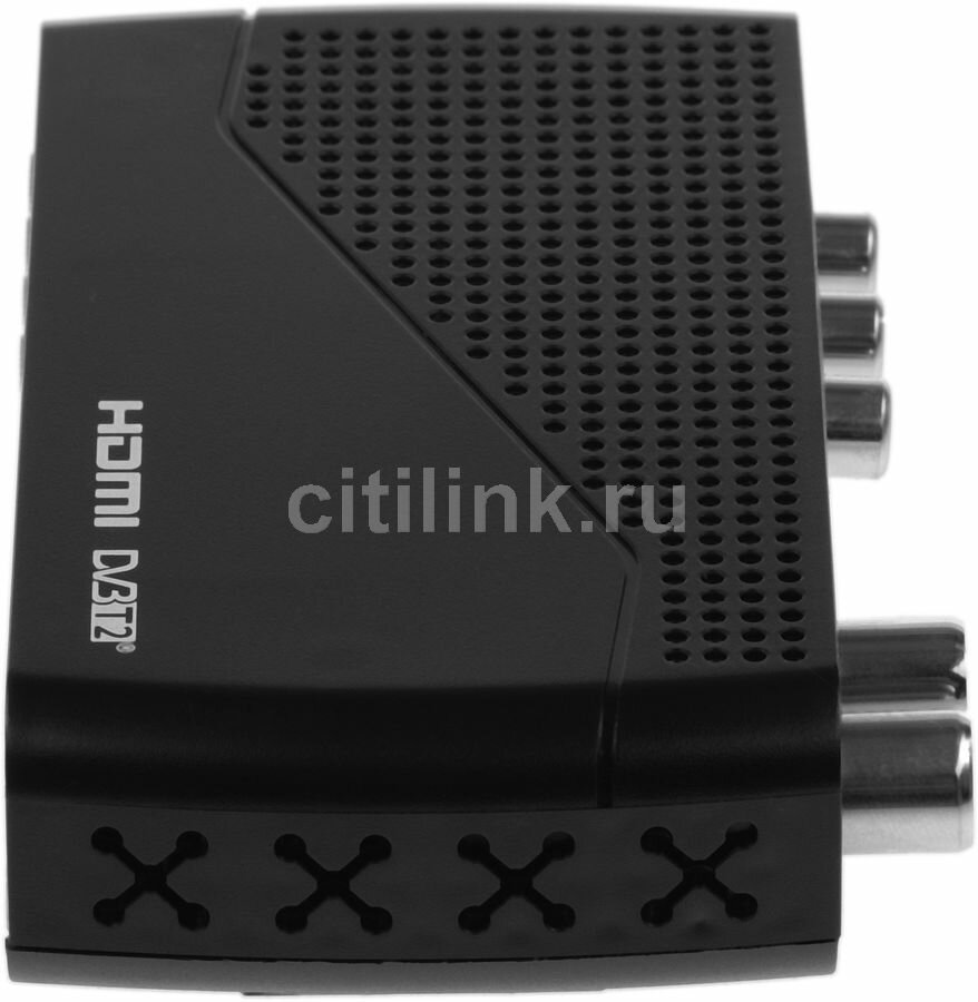 Ресивер DVB-T2 BBK SMP028HDT2, черный