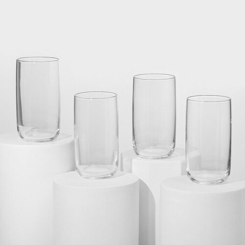 Набор стаканов Iconic, стеклянный, 540 мл, 4 шт