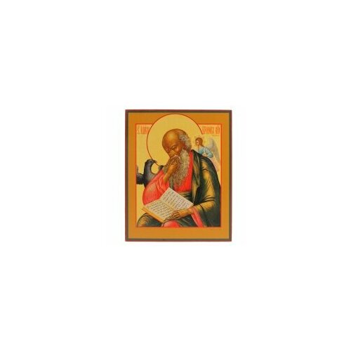 икона иоанн богослов рукописная 27 33 см Икона фотопеч. на холсте, доска Иоанн Богослов 18х22 #140277