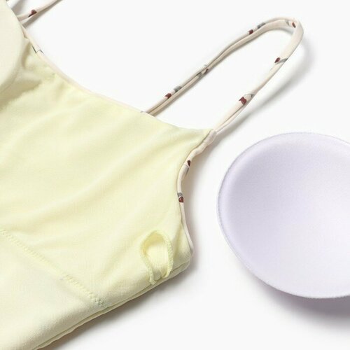 фото Купальник mist mist swimwear, размер m, бежевый