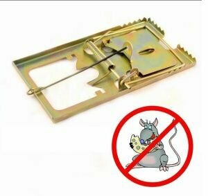 Мышеловка-крысоловка метал. усиленная 2шт