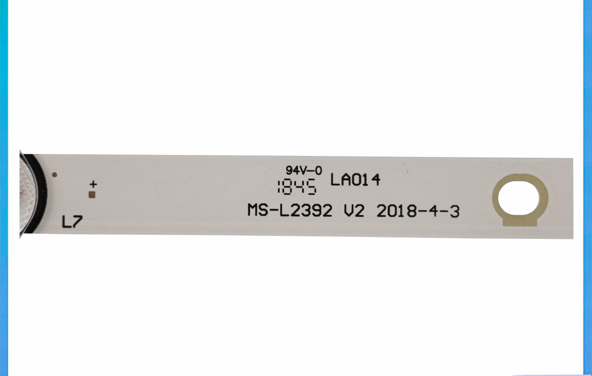 Светодиодная планка для подсветки ЖК панелей MS-L2392 V2 (801 8 линз)