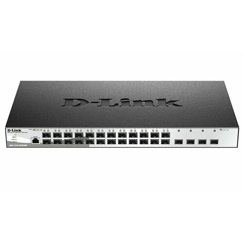 Управляемый L2 коммутатор D-Link с 24 портами 1001000Base-X SFP и 4 портами 10GBase-X SFP DGS-1210-28XSMEB2A 4718800₽