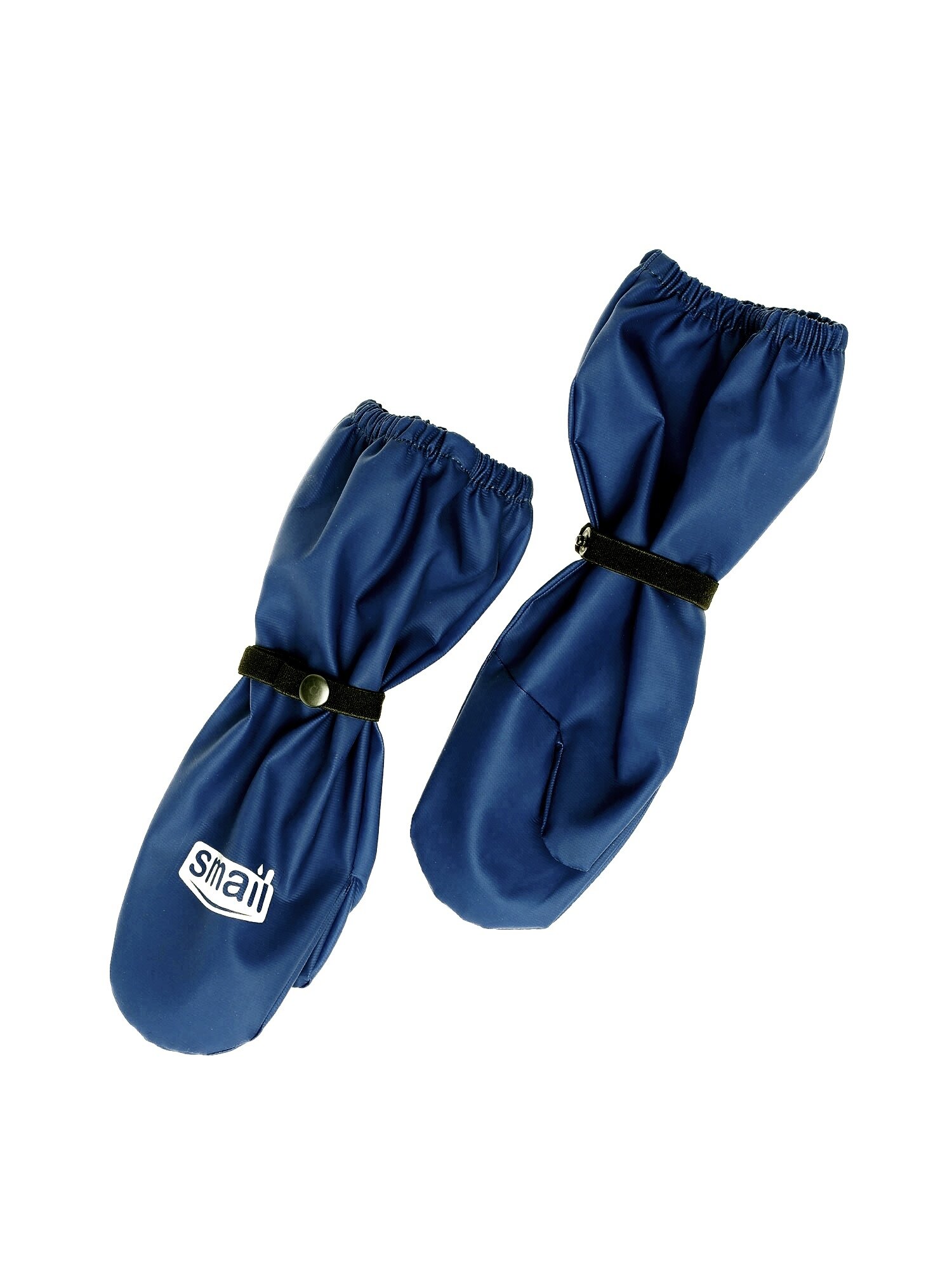 фото Рукавицы детские непромокаемые Smail, темно-синие, 1