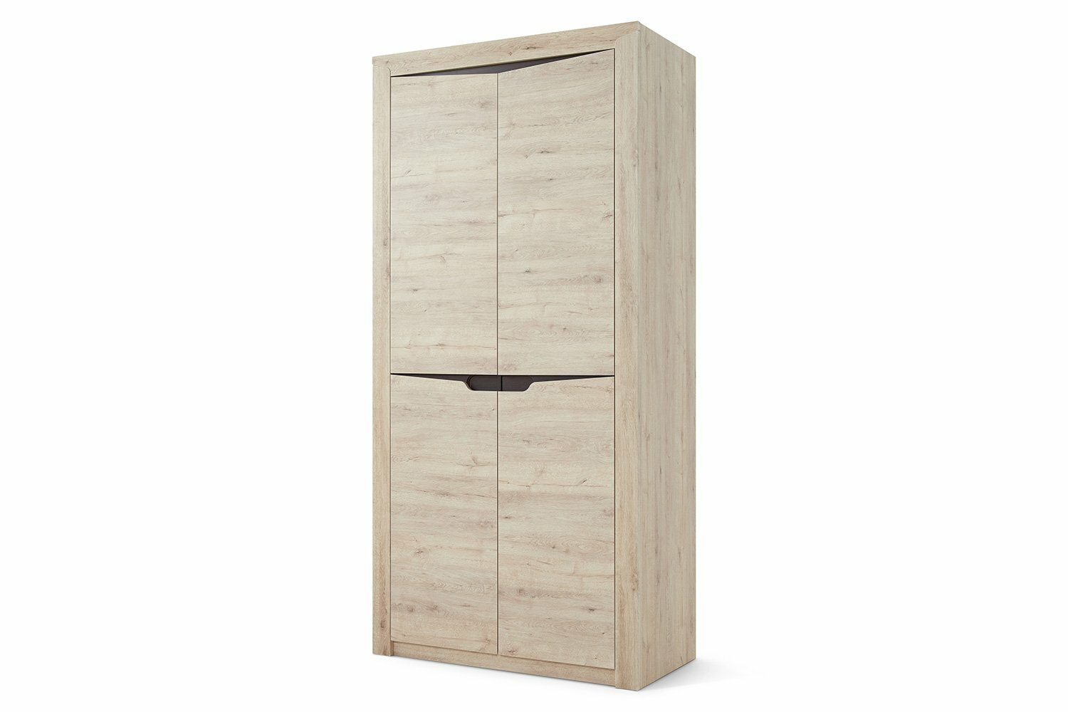Шкаф 2-дверный Hoff Соренто, цвет дуб Бонифаций, кофе структурный матовый