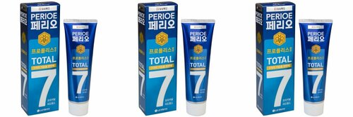 Perioe Зубная паста Total 7 Original комплексного действия, 120 г, 3 шт