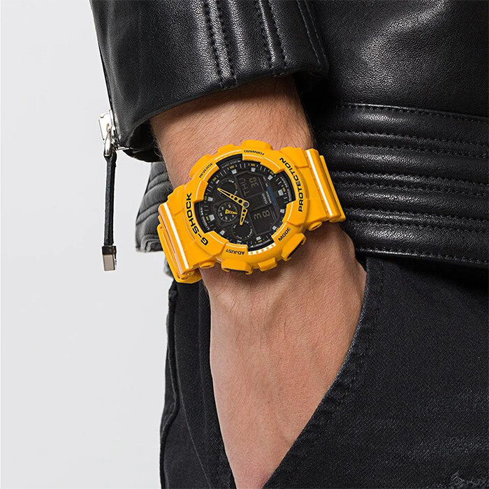 Наручные часы CASIO G-Shock, желтый — фото 1