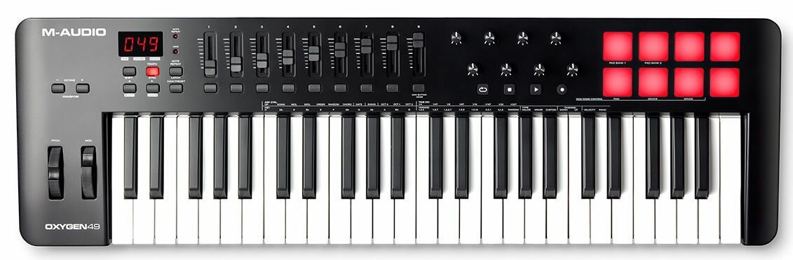 M-Audio Oxygen 49 MKV 49-клавишная USB MIDI клавиатура