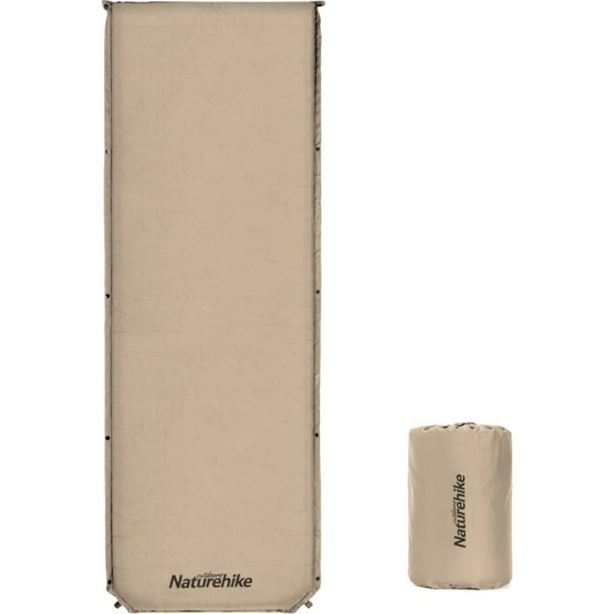 Коврик самонадувной туристический Naturehike D03 Beige, 6927595793206