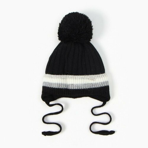 Шапка детская А52164 цвет черный р 50-52 1827₽