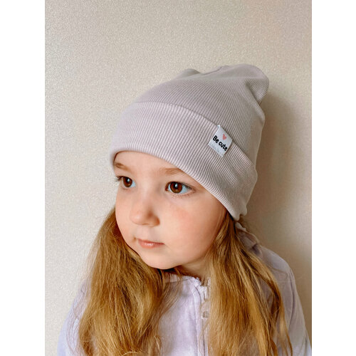 фото Шапка бини , размер 3-6 лет, фиолетовый maryakids accessories