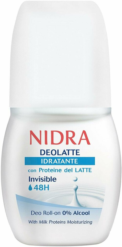 Nidra / Дезодорант Nidra Увлажняющий с молочными протеинами 50мл 1 шт