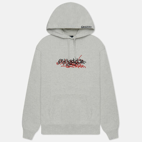 Толстовка GX1000, размер xxl, серый