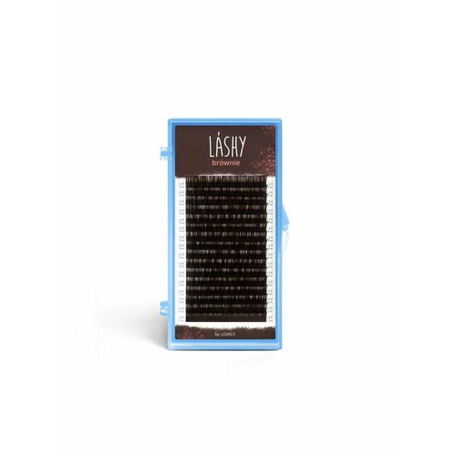 Ресницы темно-коричневые Лэши Брауни M 0,07 5-10мм