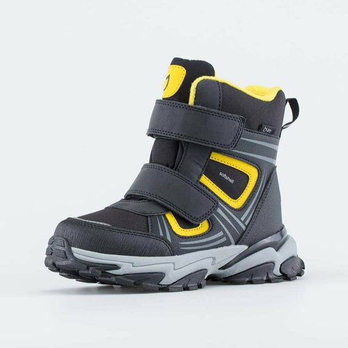 фото Ботинки котофей, размер 37, желтый, черный