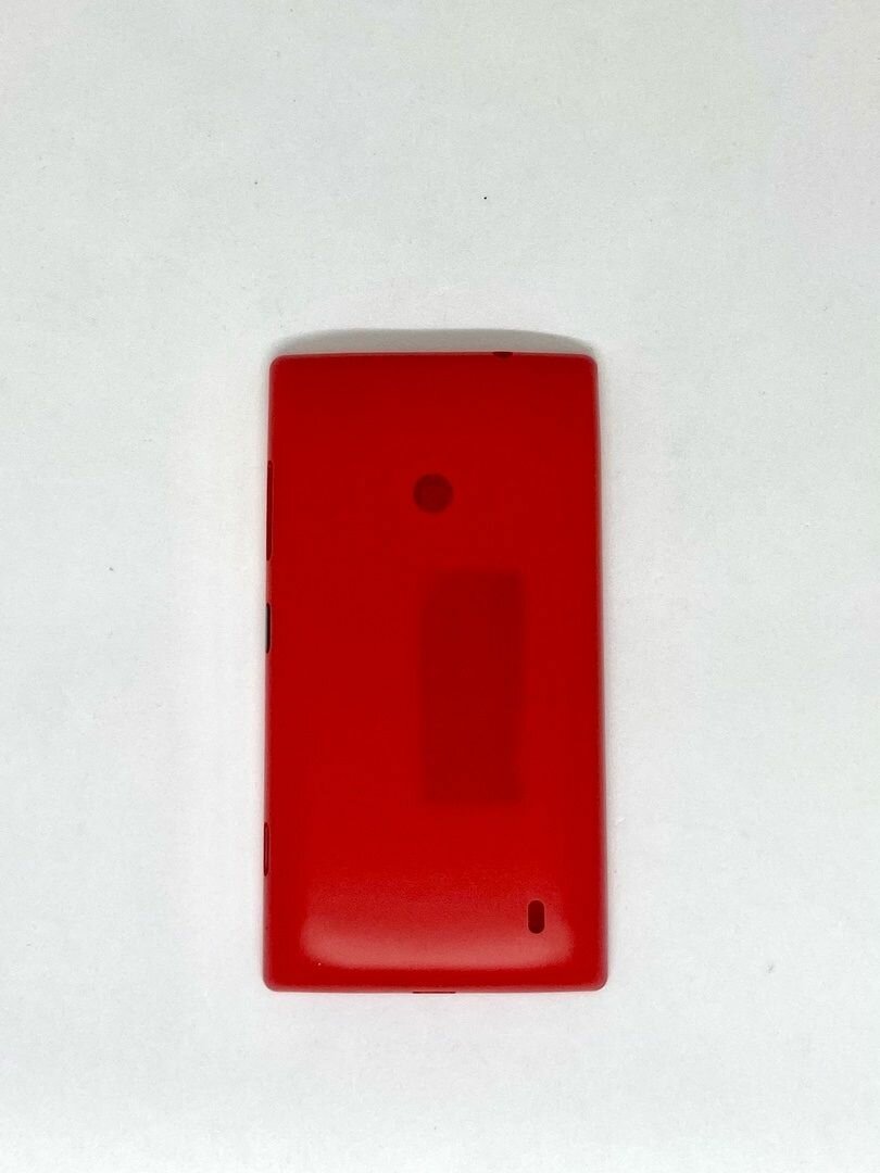 Корпус (крышка+рамка) для Nokia Lumia 520 (RM-914) красный