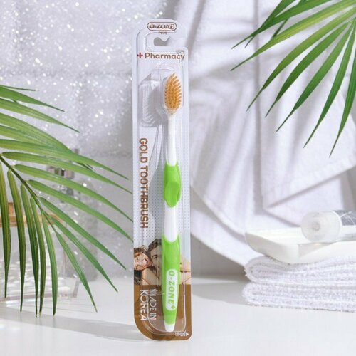 Зубная щетка O-Zone GOLD SLIM TOOTHBRUSH с ионами золота (комплект из 8 шт)