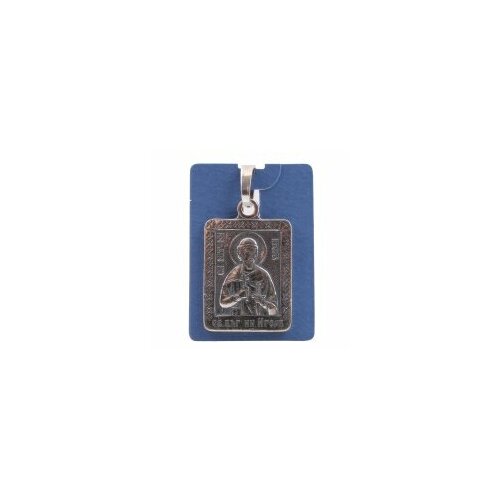 Икона нательная серебрение Игорь #25785 a 5 святой игорь
