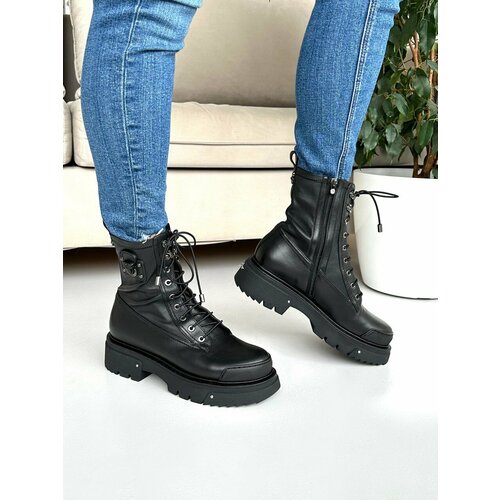 фото Ботинки mara, размер 40, черный