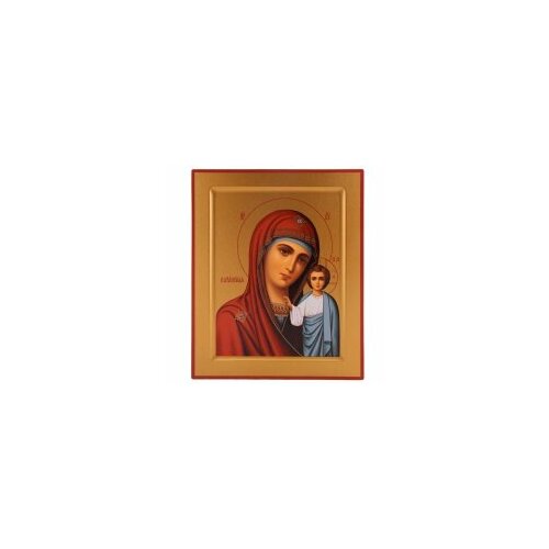 Икона на дереве 18*24 прокат, ковчег, упаковка (БМ Казанская 1) #120180 освященная казанская икона божией матери 24 18 на дереве