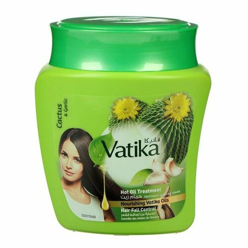 Маска для волос Dabur Vatika Naturals Hot Oil Treatment Hair Fall Control от выпадения волос, 500 г (комплект из 2 шт)