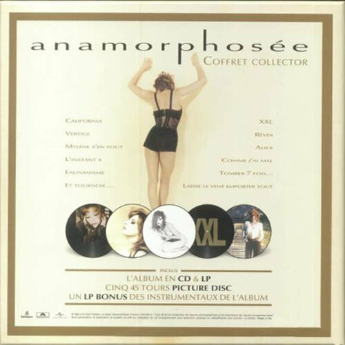 Mylène Farmer – Anamorphosée (Box Set) часы из винила redlaser mylene farmer милен фармер готье крупный план vw 10225