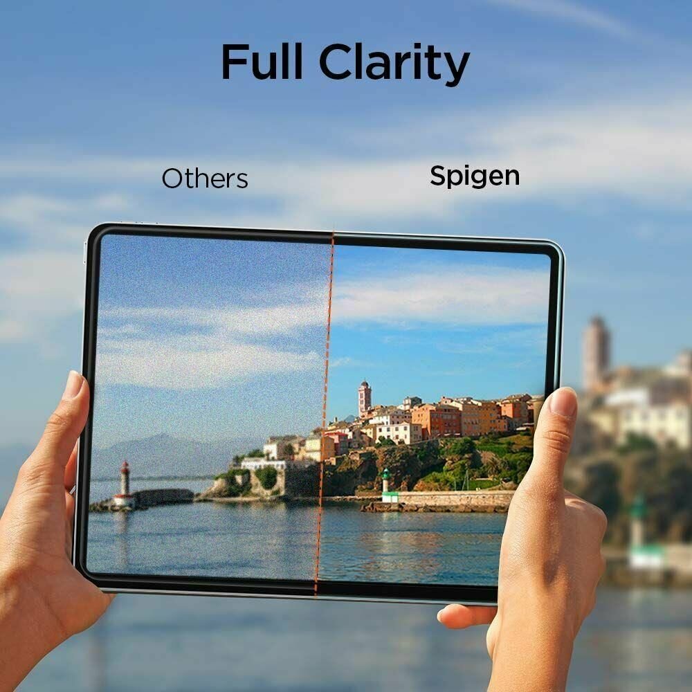 Защитное стекло Spigen Glas.tR Slim для iPad Pro 11" — фото 4