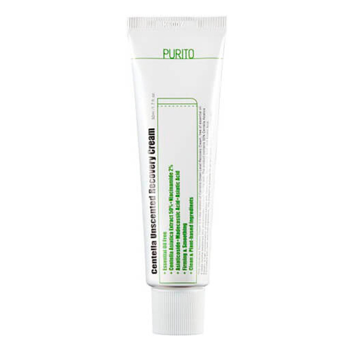 Восстанавливающий крем с центеллой Purito Centella Unscented Recovery Cream 50 мл