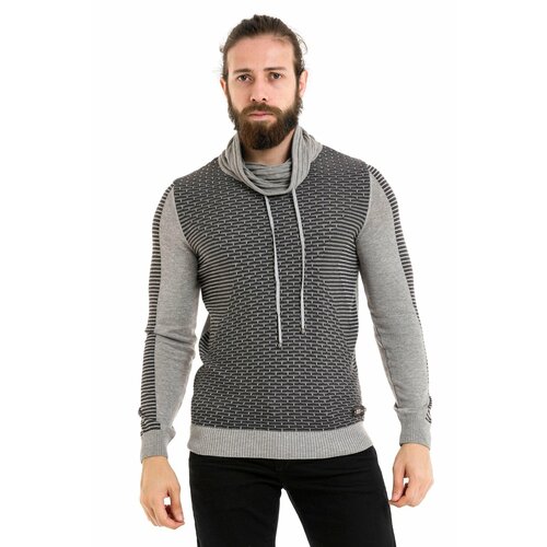 Джемпер Cipo & Baxx, размер xl, серый