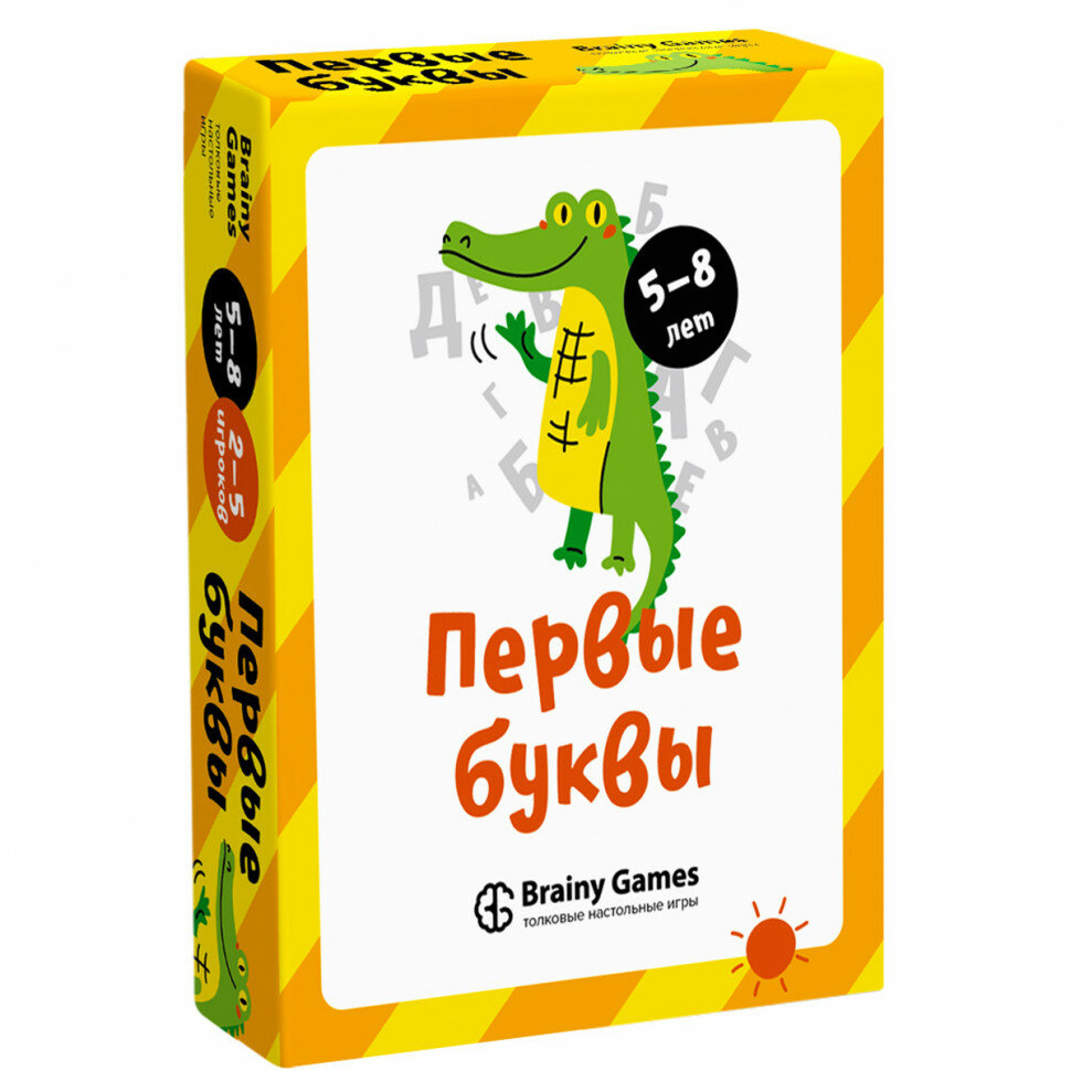 Brainy Games Настольная игра "Первые буквы" - фото №16