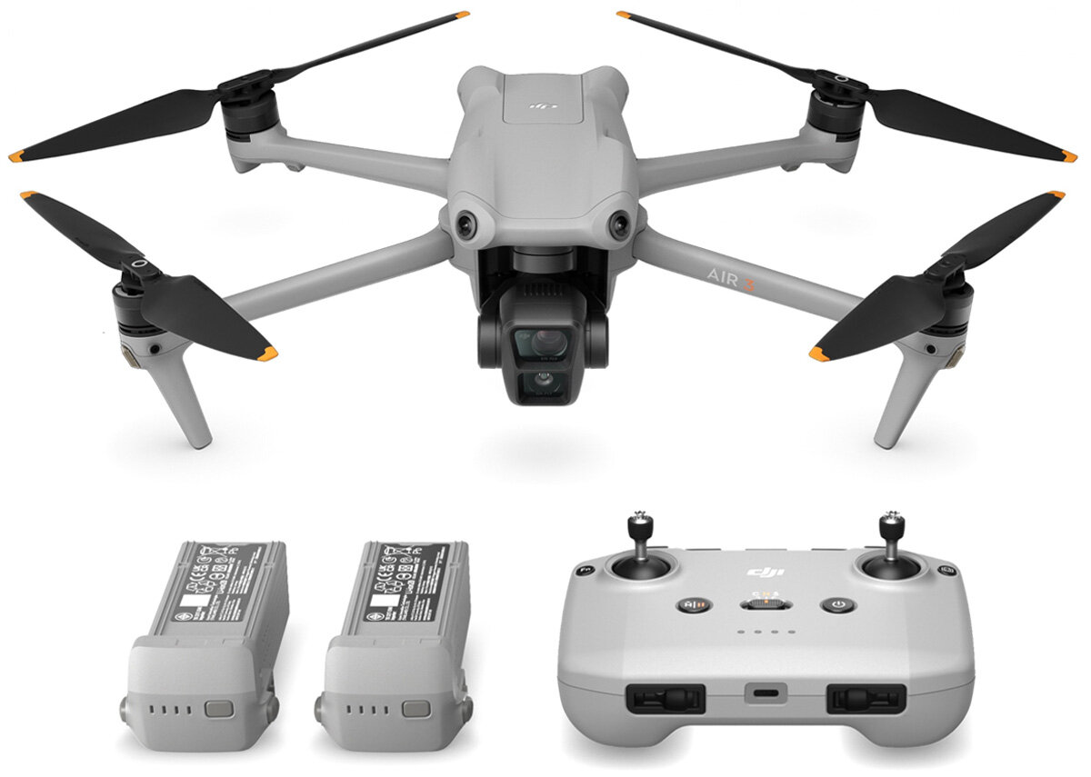 Квадрокоптер DJI Air 3 Fly More Combo (пульт DJI RC-N2)