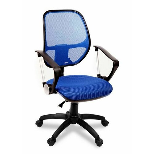 Компьютерное офисное кресло Мирэй Групп Марс РС900 комфорт, Сетка, Синее