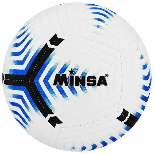 Мяч футбольный MINSA, TPE, машинная сшивка, 12 панелей, р. 5 футбольный мяч vintage hi tech v950 р 5