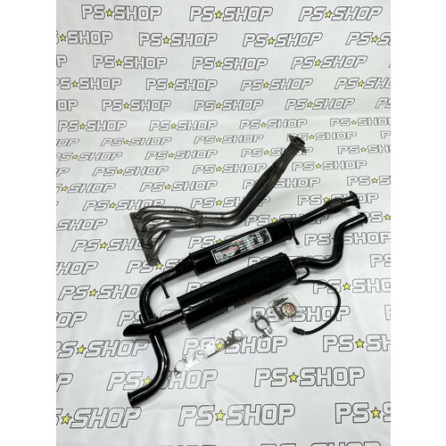 2172 Комплект выхлопной системы паук+резонатор+глушитель(комплект для установки) Stinger sport для Lada priora 2172 16V(хэтчбек)