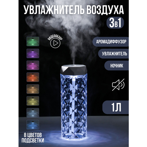 Увлажнитель воздуха с ароматизацией и подсветкой для дома 1л 109900₽