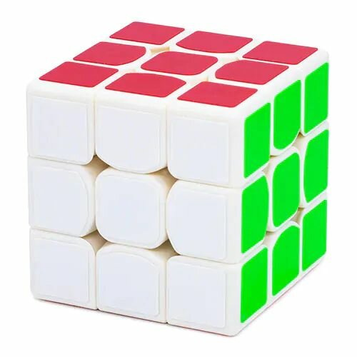 Кубик Рубика MoYu 3x3 Cubing Classroom MF3 mini 50mm Белый / Развивающая головоломка